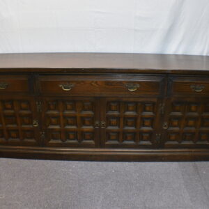 Long wooden side unit