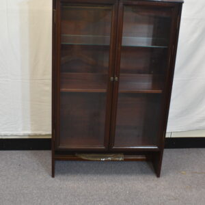 Glass door cabinet