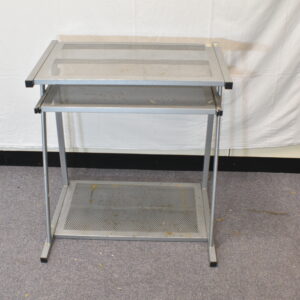 Metal computer desk