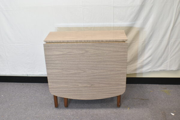Beige folding table