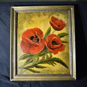 66 x 75    Three Poppies