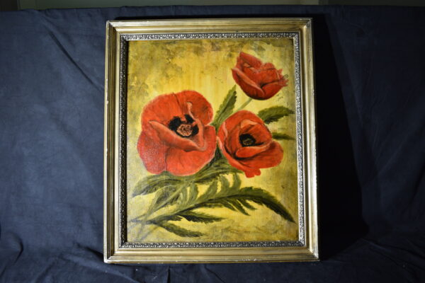66 x 75    Three Poppies
