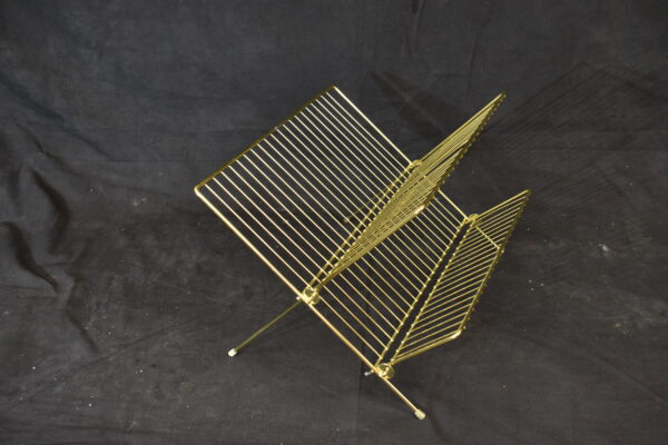 Brass magazine & post rack