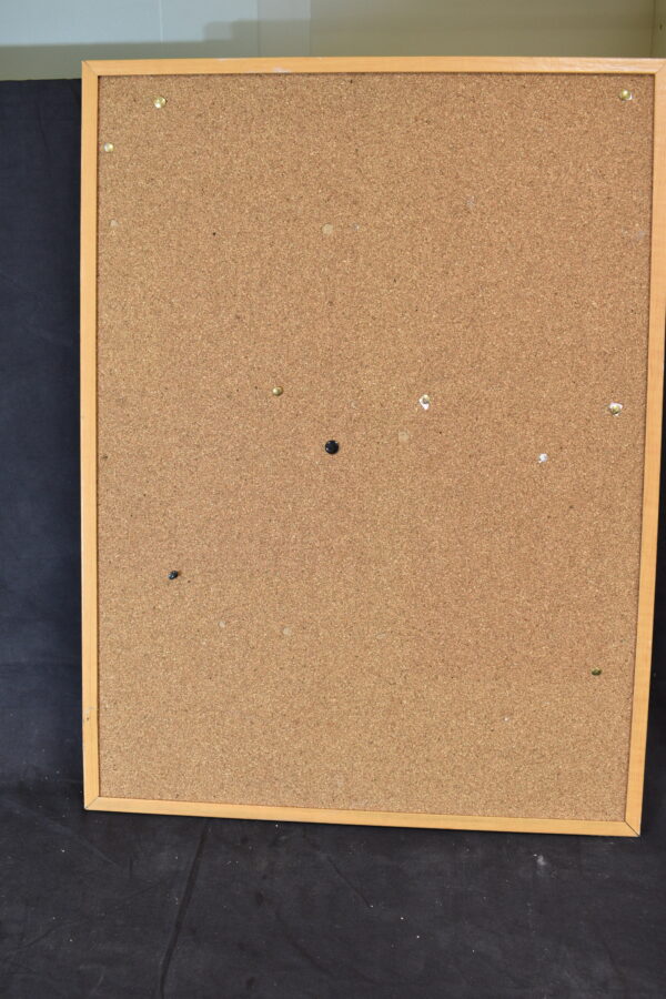Cork pin board