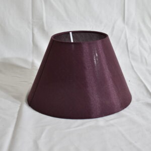 Lamp Shade - Maroon Cone Lamp Shade