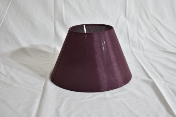 Lamp Shade - Maroon Cone Lamp Shade