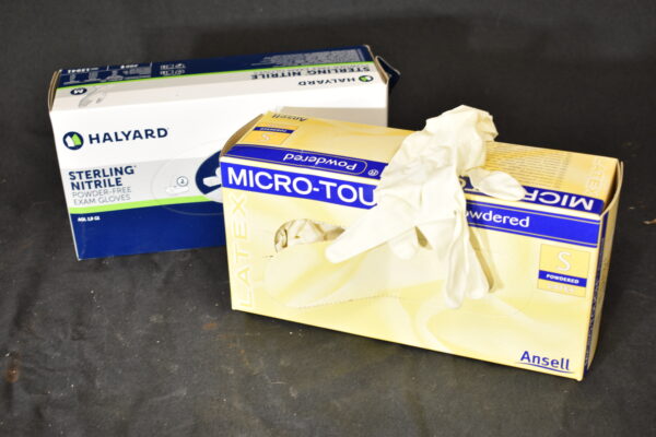 Examination gloves x 12 boxes