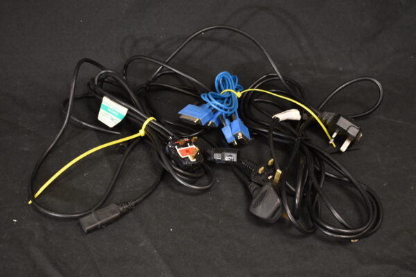 Assorted leads and cables